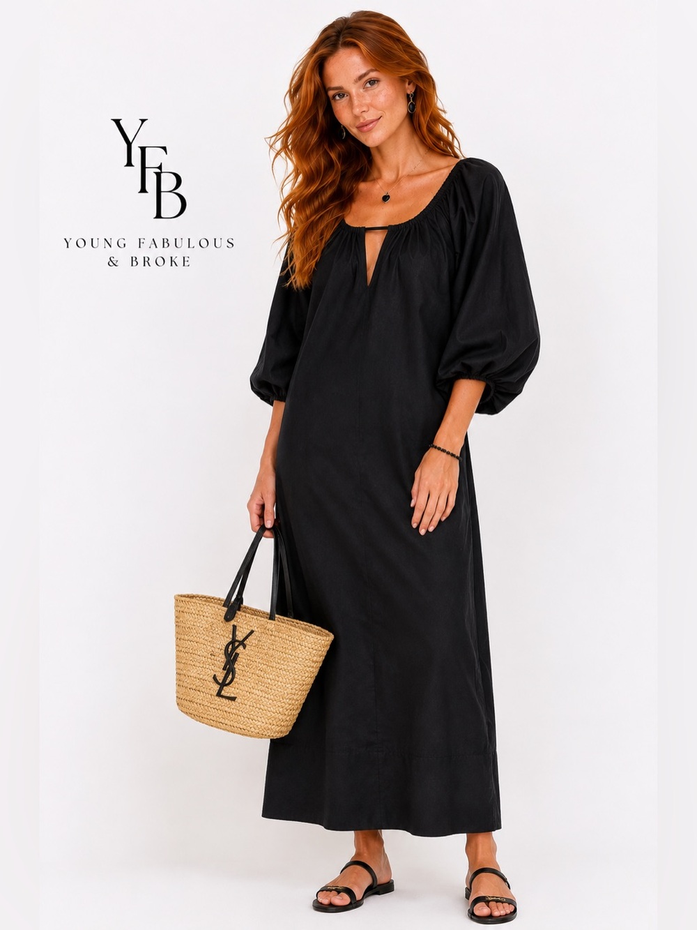 Young Fabulous & Broke Leilani Maxi dress NWT size Medium